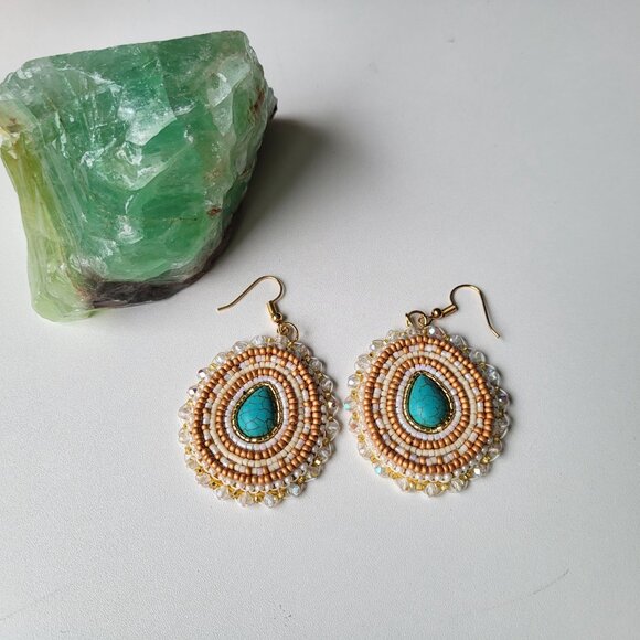 Seed Bead Earings - Picture 4 of 14